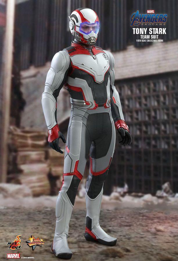 HOTMMS537 Avengers 4: Endgame - Tony Stark Team Suit 12" 1:6 Scale Action Figure - Hot Toys - Titan Pop Culture