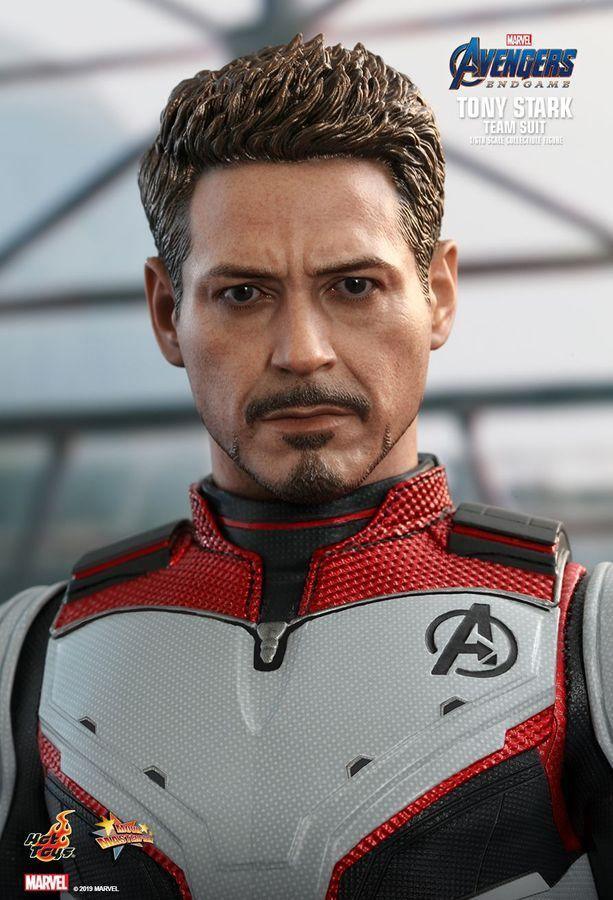 HOTMMS537 Avengers 4: Endgame - Tony Stark Team Suit 12" 1:6 Scale Action Figure - Hot Toys - Titan Pop Culture