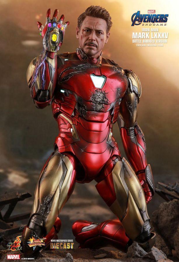 HOTMMS543D33 Avengers 4: Endgame - Iron Man Mark LXXXV Diecast 1:6 Scale 12" Action Figure - Hot Toys - Titan Pop Culture