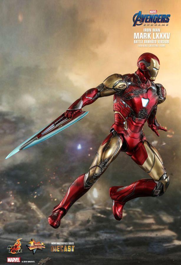 HOTMMS543D33 Avengers 4: Endgame - Iron Man Mark LXXXV Diecast 1:6 Scale 12" Action Figure - Hot Toys - Titan Pop Culture