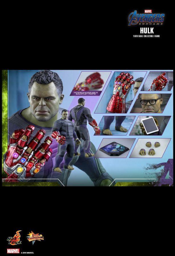 HOTMMS558 Avengers 4: Endgame - Hulk 1:6 Scale 12" Action Figure - Hot Toys - Titan Pop Culture