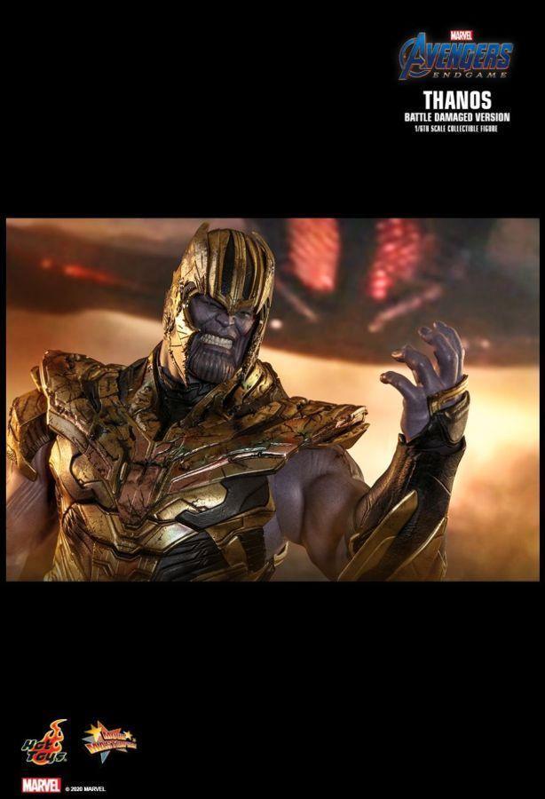 HOTMMS564 Avengers 4: Endgame - Thanos Battle Damaged 1:6 Scale 12" Action Figure - Hot Toys - Titan Pop Culture