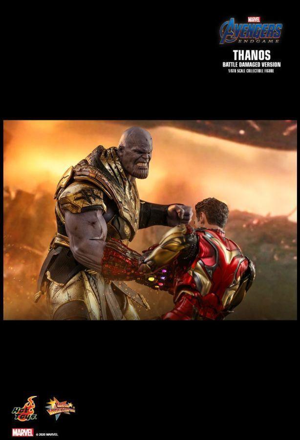 HOTMMS564 Avengers 4: Endgame - Thanos Battle Damaged 1:6 Scale 12" Action Figure - Hot Toys - Titan Pop Culture