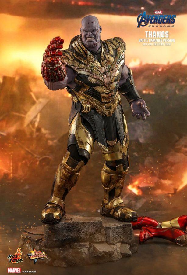 HOTMMS564 Avengers 4: Endgame - Thanos Battle Damaged 1:6 Scale 12" Action Figure - Hot Toys - Titan Pop Culture