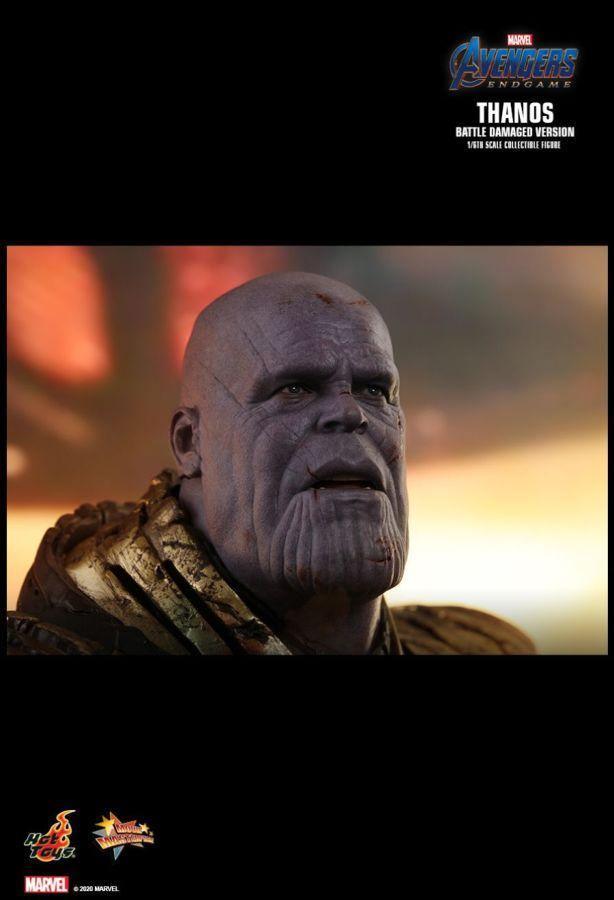 HOTMMS564 Avengers 4: Endgame - Thanos Battle Damaged 1:6 Scale 12" Action Figure - Hot Toys - Titan Pop Culture