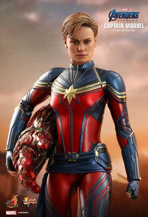HOTMMS575 Avengers 4: Endgame - Captain Marvel 1:6 Scale 12" Action Figure - Hot Toys - Titan Pop Culture