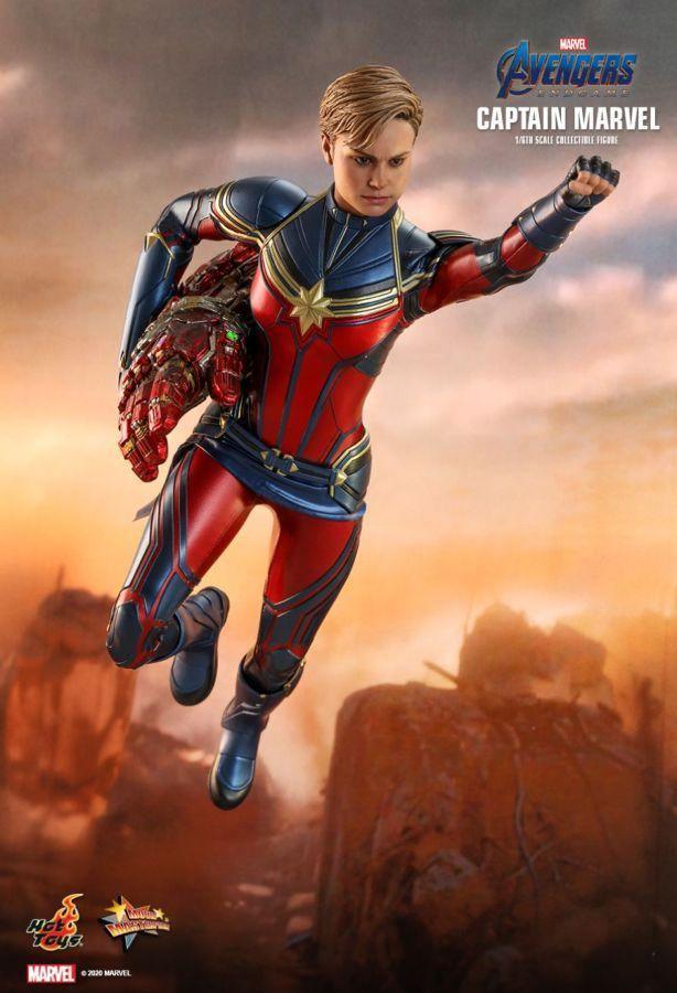 HOTMMS575 Avengers 4: Endgame - Captain Marvel 1:6 Scale 12" Action Figure - Hot Toys - Titan Pop Culture