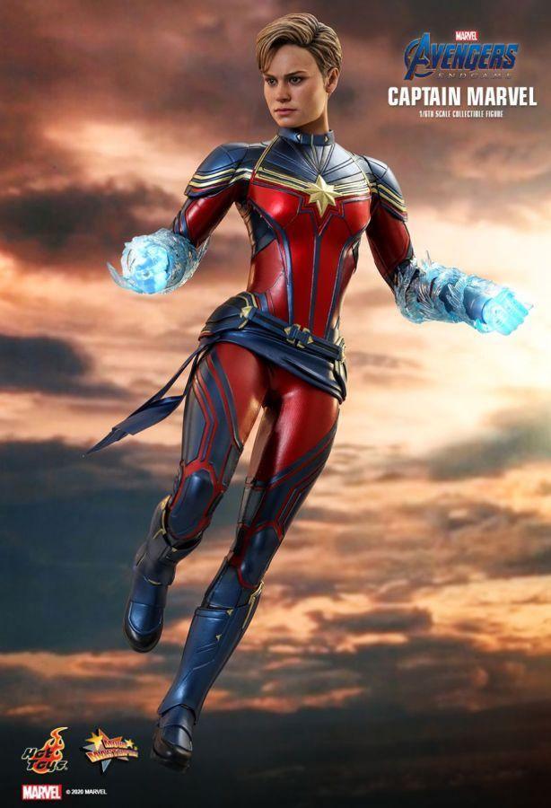 HOTMMS575 Avengers 4: Endgame - Captain Marvel 1:6 Scale 12" Action Figure - Hot Toys - Titan Pop Culture