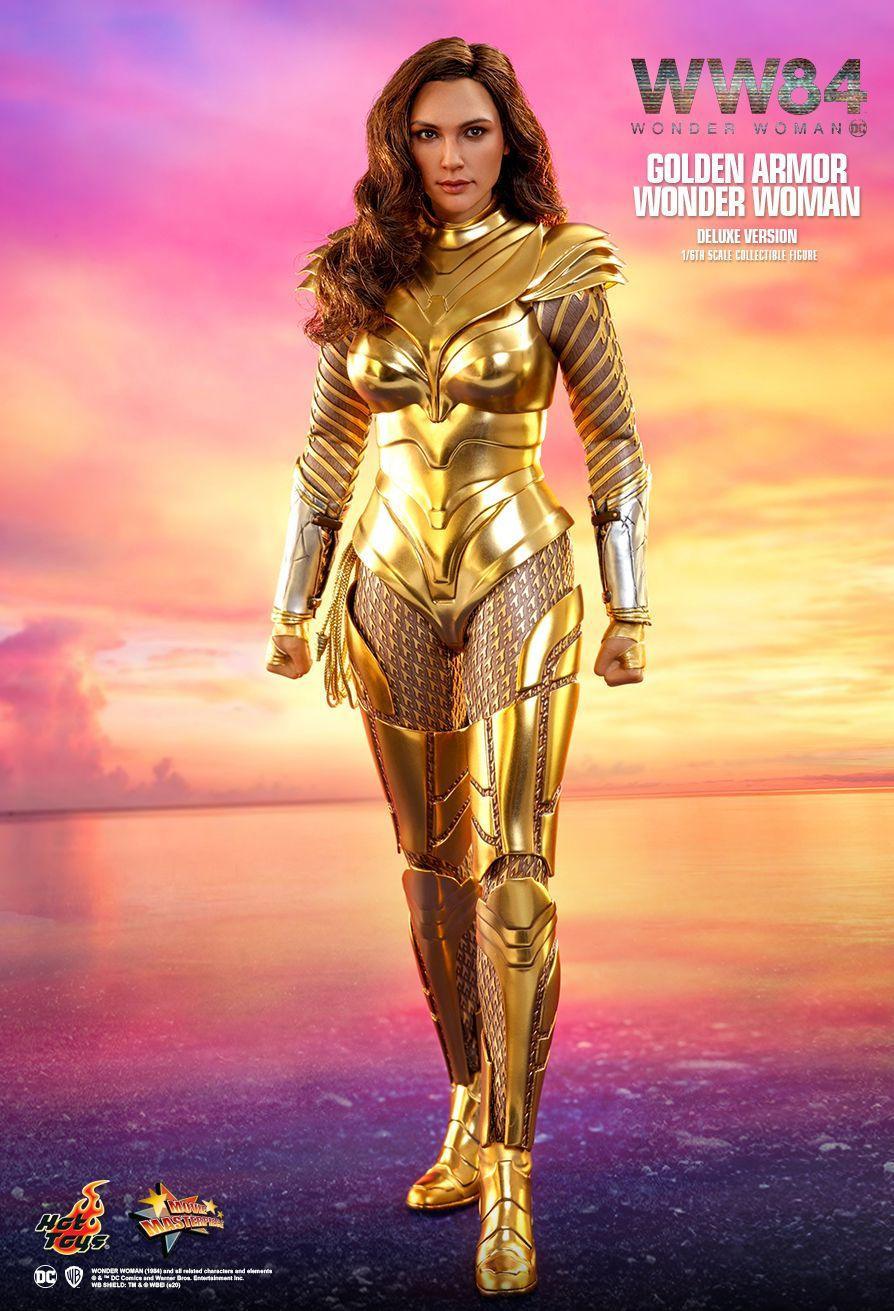 HOTMMS578 Wonder Woman 2: WW84 - Golden Armor Deluxe 1:6 Scale 12" Action Figure - Hot Toys - Titan Pop Culture