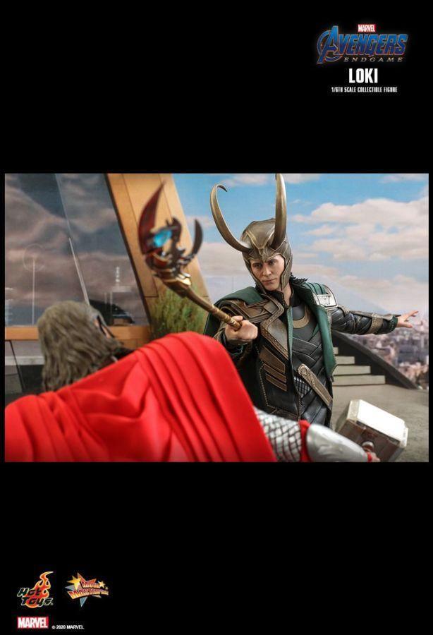 HOTMMS579 Avengers 4: Endgame - Loki 1:6 Scale Collectable Action Figure - Hot Toys - Titan Pop Culture