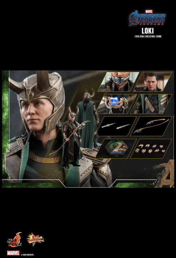 HOTMMS579 Avengers 4: Endgame - Loki 1:6 Scale Collectable Action Figure - Hot Toys - Titan Pop Culture