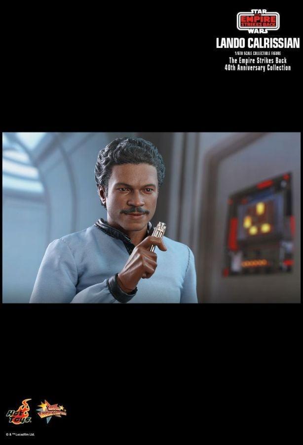 HOTMMS588 Star Wars - Lando Calrissian 40th Anniversary 1:6 Scale 12" Action Figure - Hot Toys - Titan Pop Culture