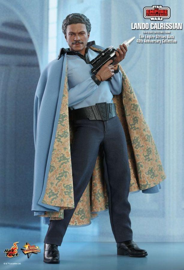 HOTMMS588 Star Wars - Lando Calrissian 40th Anniversary 1:6 Scale 12" Action Figure - Hot Toys - Titan Pop Culture