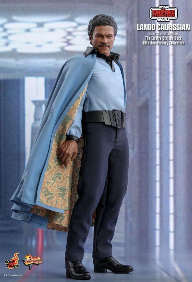 HOTMMS588 Star Wars - Lando Calrissian 40th Anniversary 1:6 Scale 12" Action Figure - Hot Toys - Titan Pop Culture