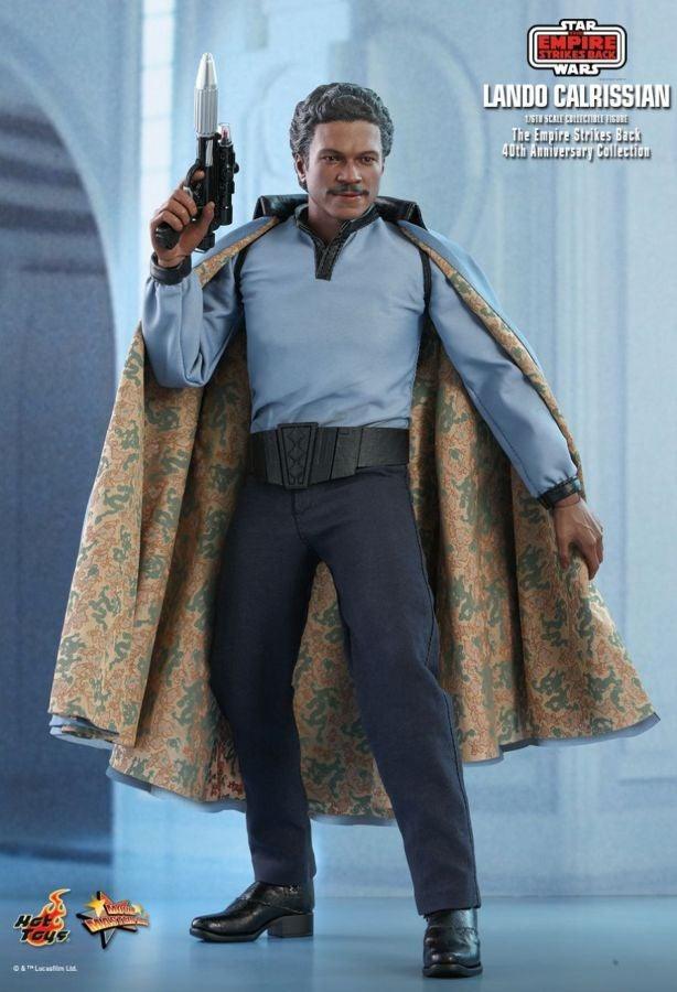 HOTMMS588 Star Wars - Lando Calrissian 40th Anniversary 1:6 Scale 12" Action Figure - Hot Toys - Titan Pop Culture
