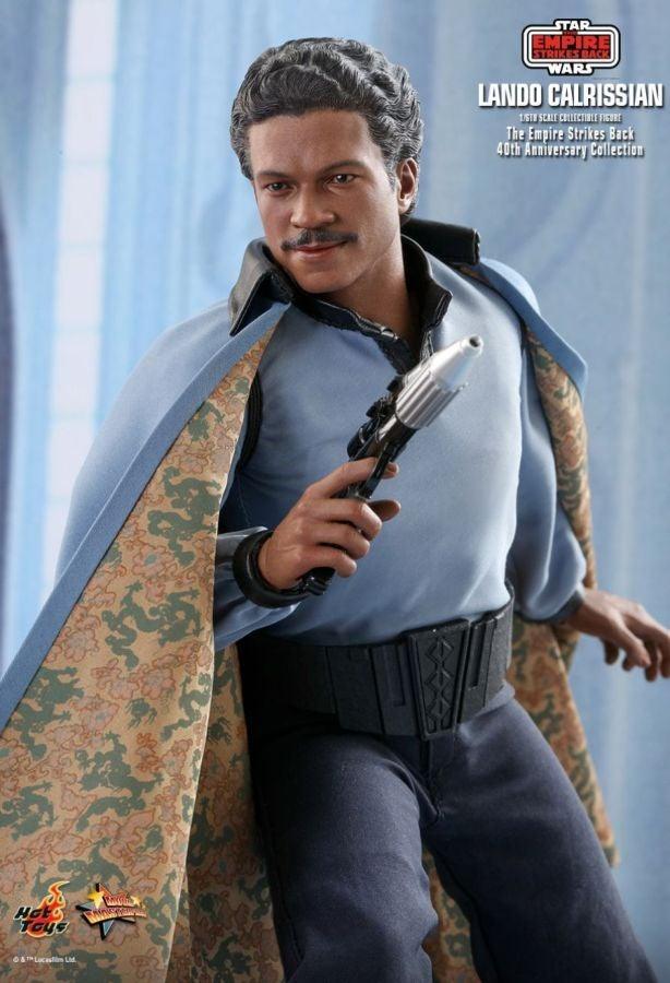 HOTMMS588 Star Wars - Lando Calrissian 40th Anniversary 1:6 Scale 12" Action Figure - Hot Toys - Titan Pop Culture