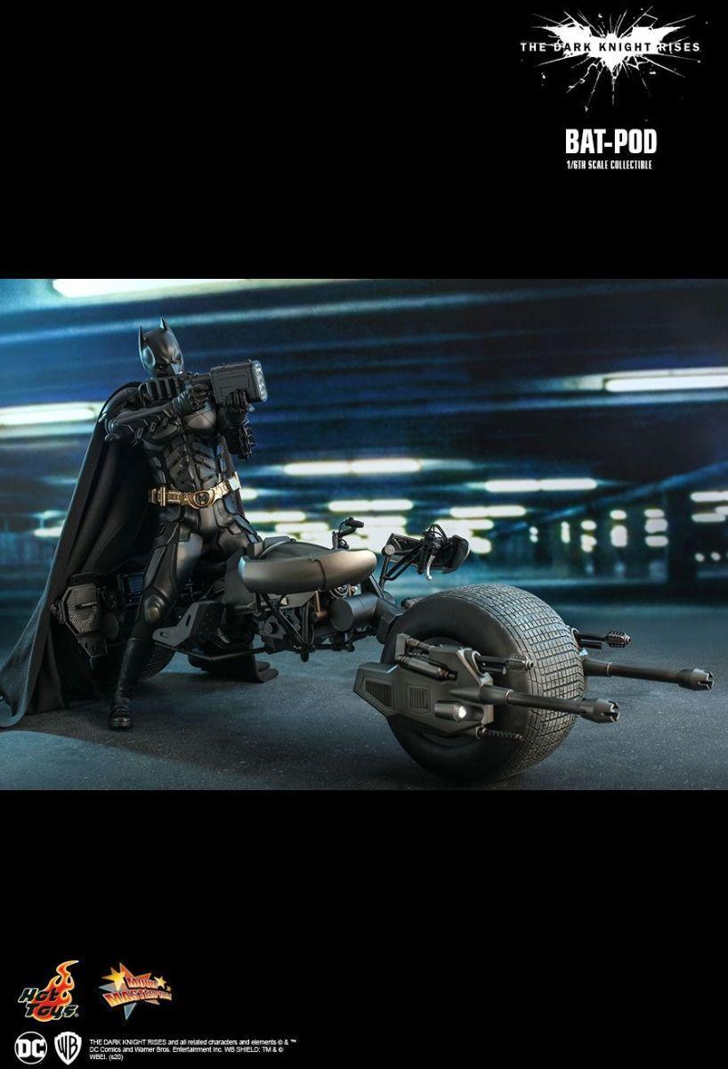HOTMMS591 Batman The Dark Knight Rises - Bat-Pod 1:6 Scale Vehicle - Hot Toys - Titan Pop Culture