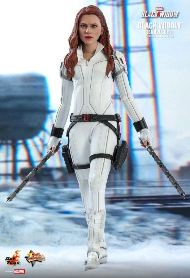 HOTMMS601 Black Widow (2021) - Black Widow (Snow Suit) 1:6 Scale 12" Action Figure - Hot Toys - Titan Pop Culture