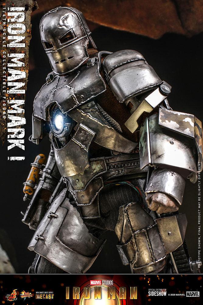 HOTMMS605D40 Iron Man (2008) - Iron Man Mark I 1:6 Scale Collectable Action Figure - Hot Toys - Titan Pop Culture