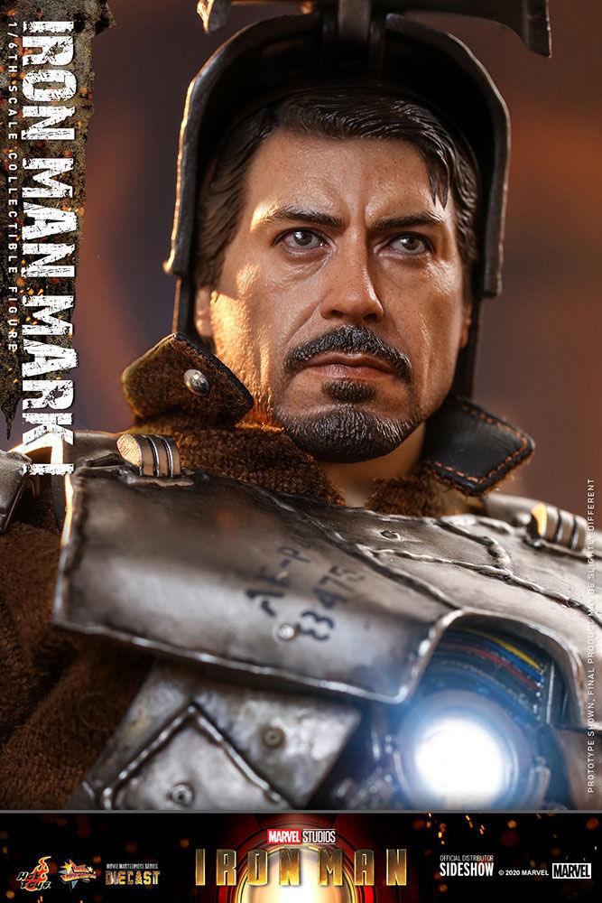 HOTMMS605D40 Iron Man (2008) - Iron Man Mark I 1:6 Scale Collectable Action Figure - Hot Toys - Titan Pop Culture