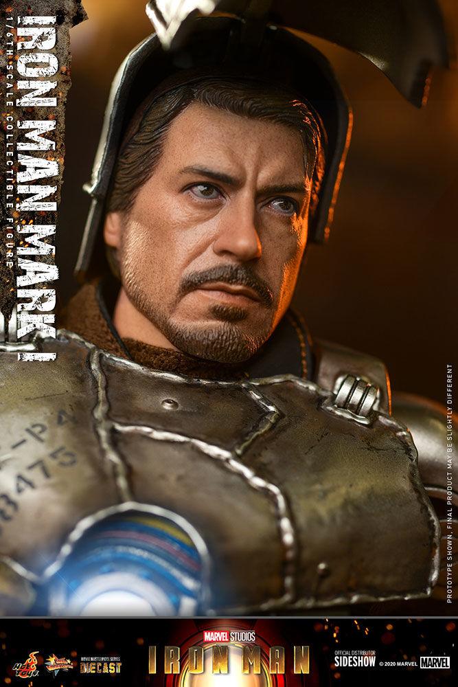 HOTMMS605D40 Iron Man (2008) - Iron Man Mark I Diecast 1:6 Scale 12" Action Figure - Hot Toys - Titan Pop Culture