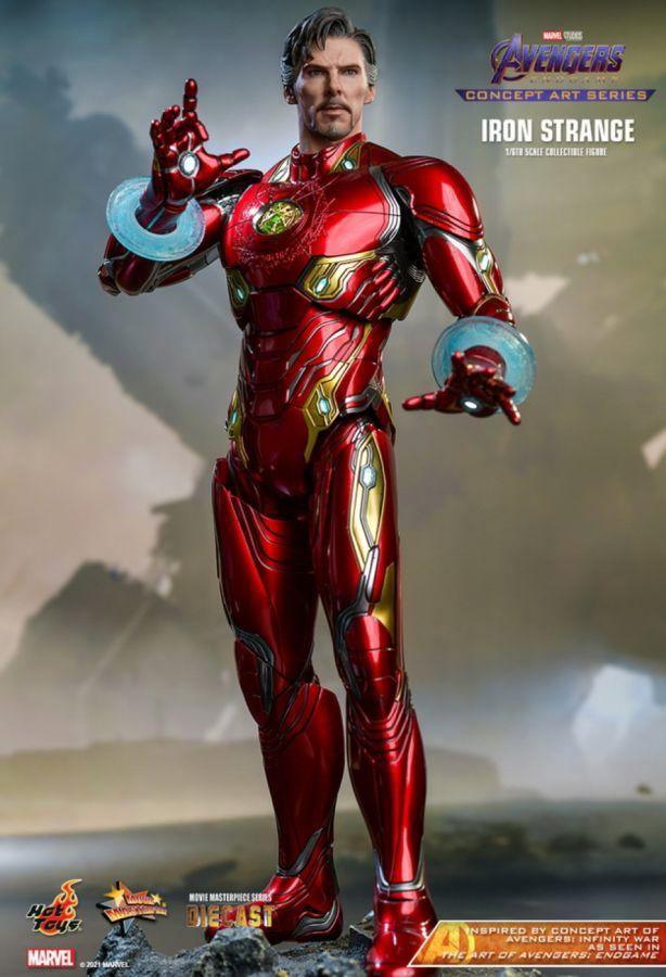 HOTMMS606D41 Avengers 4: Endgame - Iron Strange 1:6 Scale 12" Action Figure - Hot Toys - Titan Pop Culture