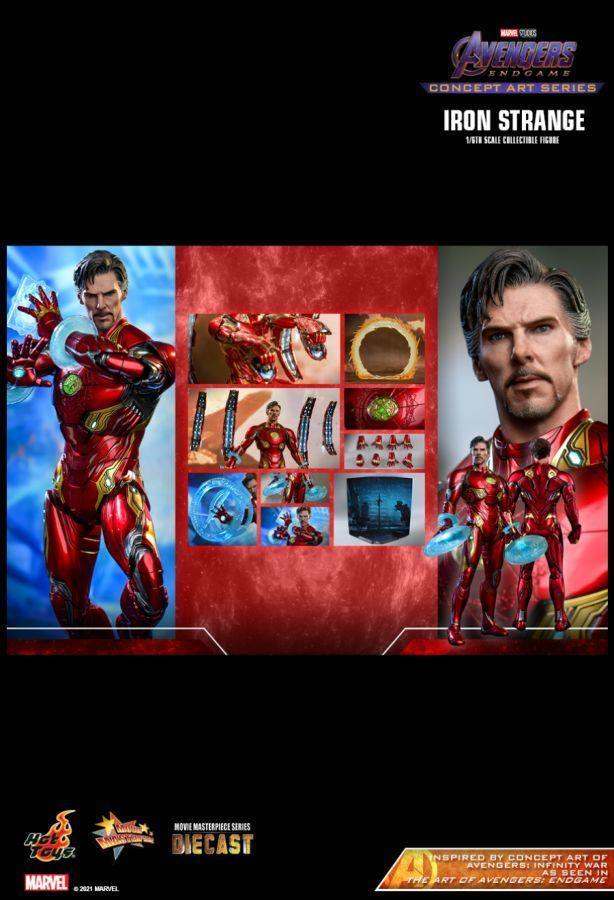 HOTMMS606D41 Avengers 4: Endgame - Iron Strange 1:6 Scale Collectable Action Figure - Hot Toys - Titan Pop Culture