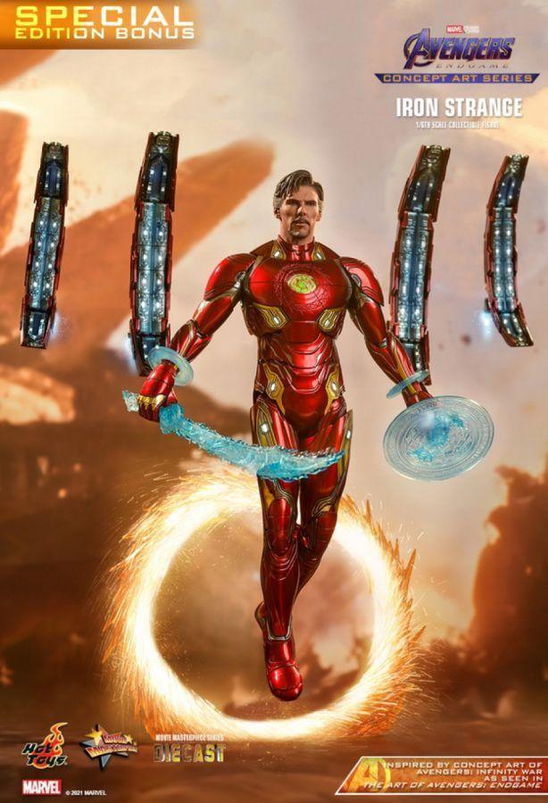 HOTMMS606D41 Avengers 4: Endgame - Iron Strange 1:6 Scale Collectable Action Figure - Hot Toys - Titan Pop Culture