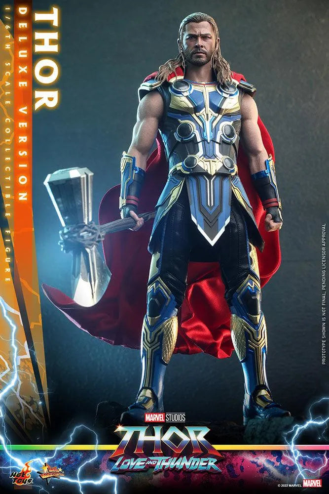 HOTMMS656 Thor 4: Love and Thunder - Thor Deluxe 1:6 Scale Action Figure - Hot Toys - Titan Pop Culture