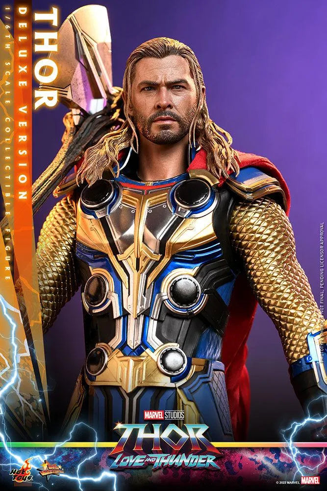 HOTMMS656 Thor 4: Love and Thunder - Thor Deluxe 1:6 Scale Action Figure - Hot Toys - Titan Pop Culture