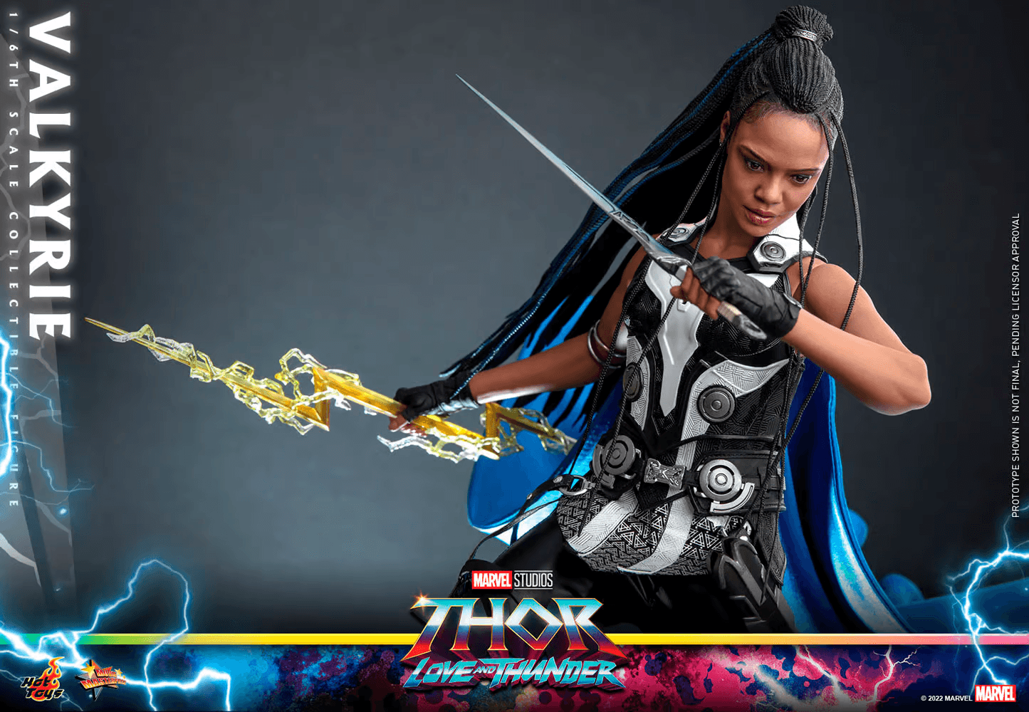 HOTMMS673 Thor 4: Love and Thunder - Valkyrie 1:6 Scale Collectable Action Figure - Hot Toys - Titan Pop Culture