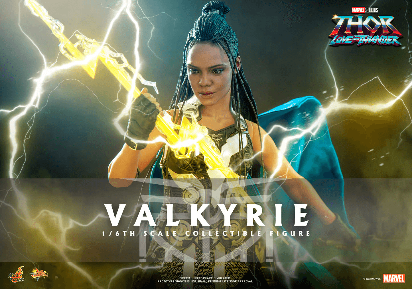 HOTMMS673 Thor 4: Love and Thunder - Valkyrie 1:6 Scale Collectable Action Figure - Hot Toys - Titan Pop Culture