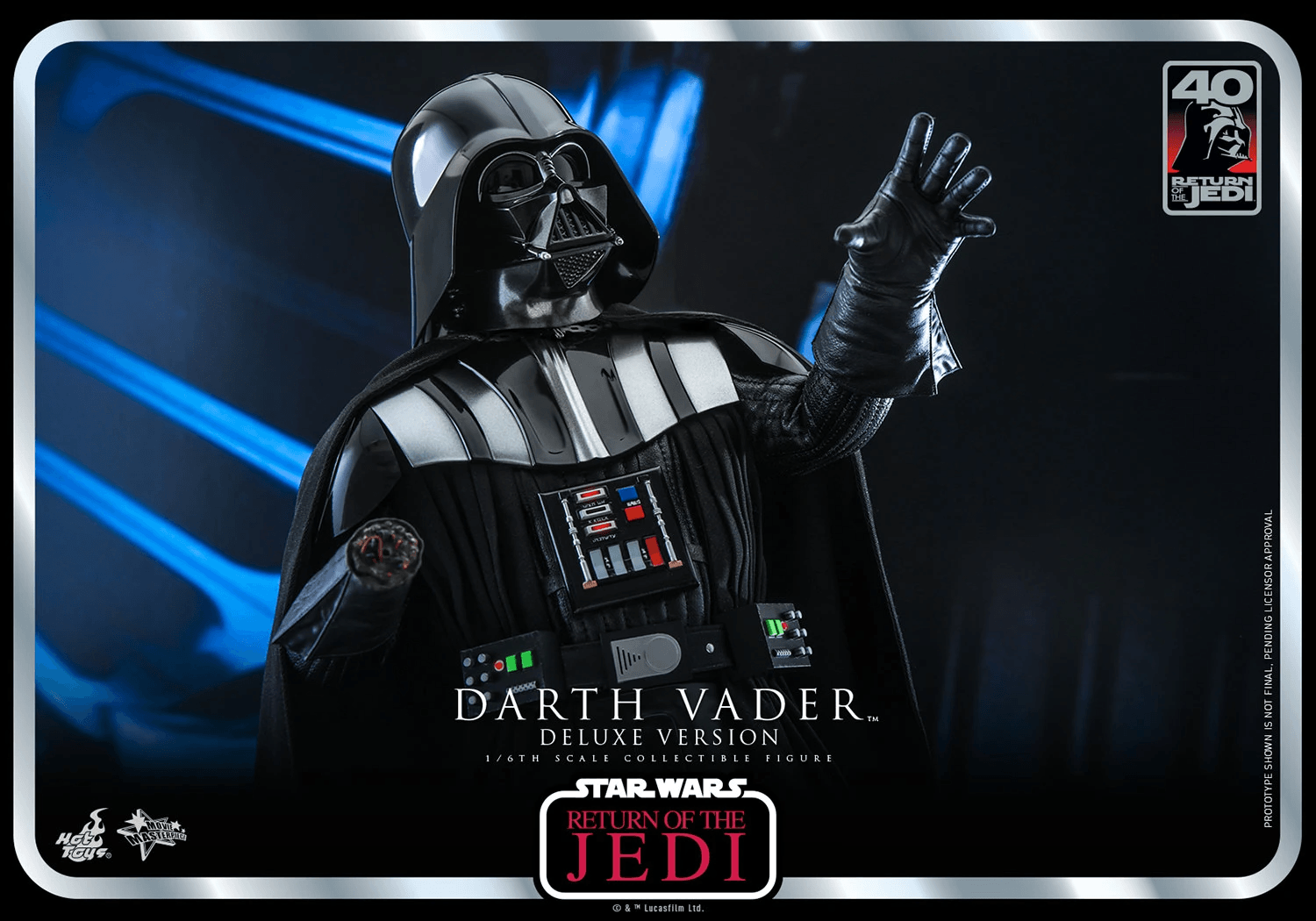HOTMMS700 Star Wars: Return of the Jedi - Darth Vader Deluxe 1:6 Scale Action Figure - Hot Toys - Titan Pop Culture