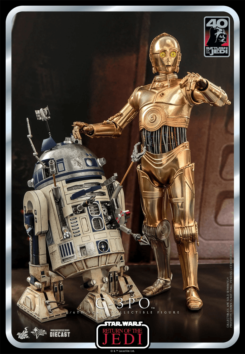 HOTMMS701D56 Star Wars: Return of the Jedi - C-3PO 1:6 Scale Action Figure - Hot Toys - Titan Pop Culture