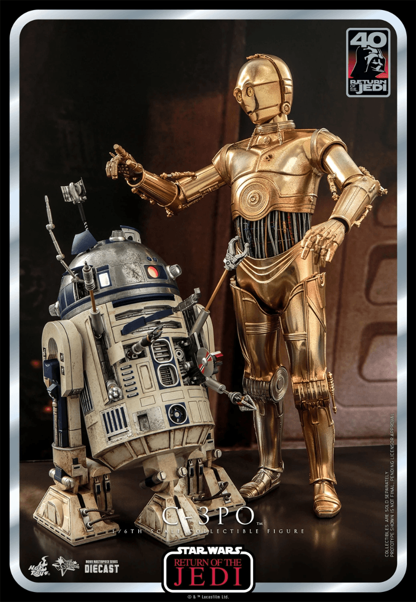 HOTMMS701D56 Star Wars: Return of the Jedi - C-3PO 1:6 Scale Action Figure - Hot Toys - Titan Pop Culture