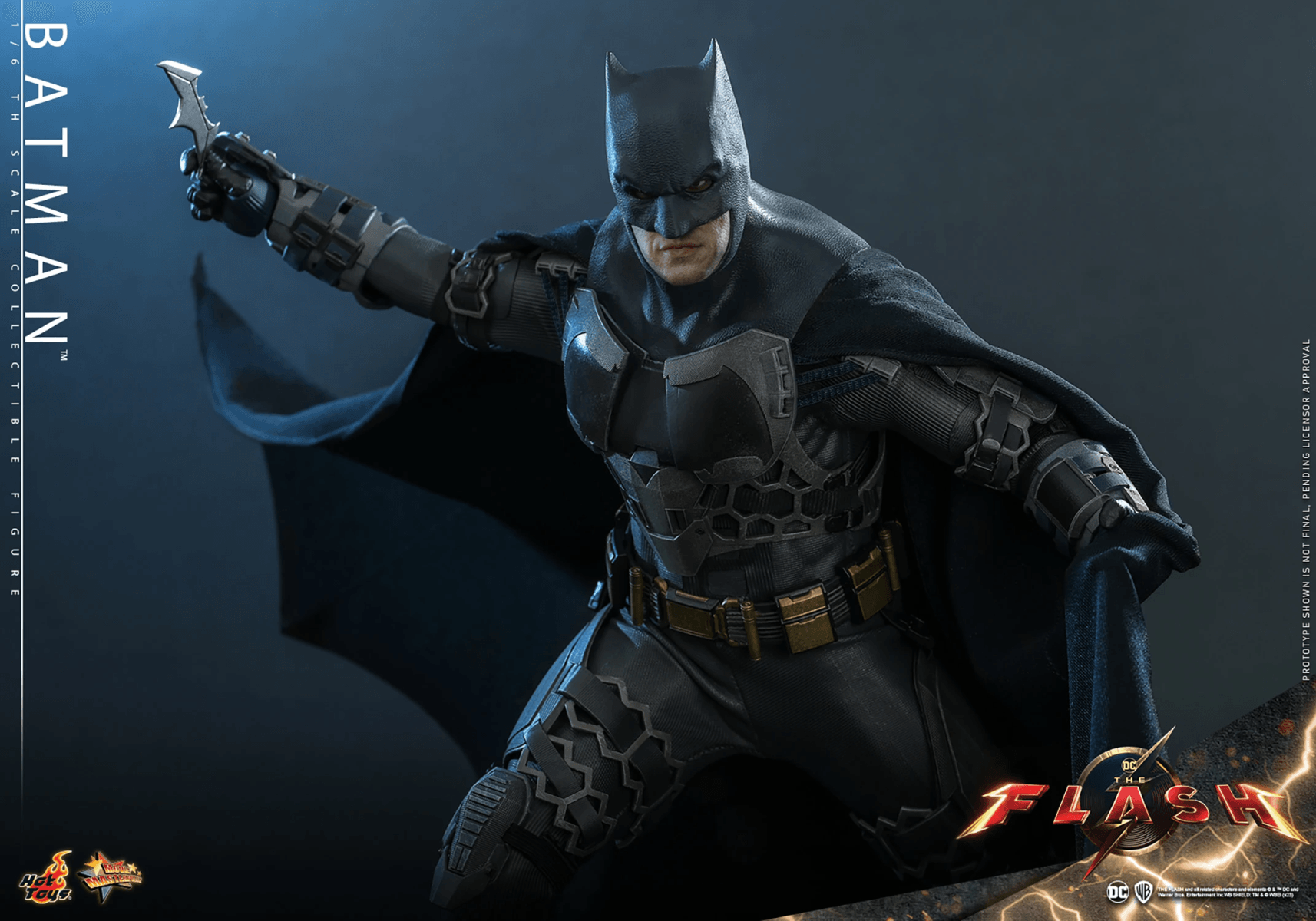 HOTMMS703 The Flash (2023) - Batman 1:6 Scale Collectable Action Figure - Hot Toys - Titan Pop Culture