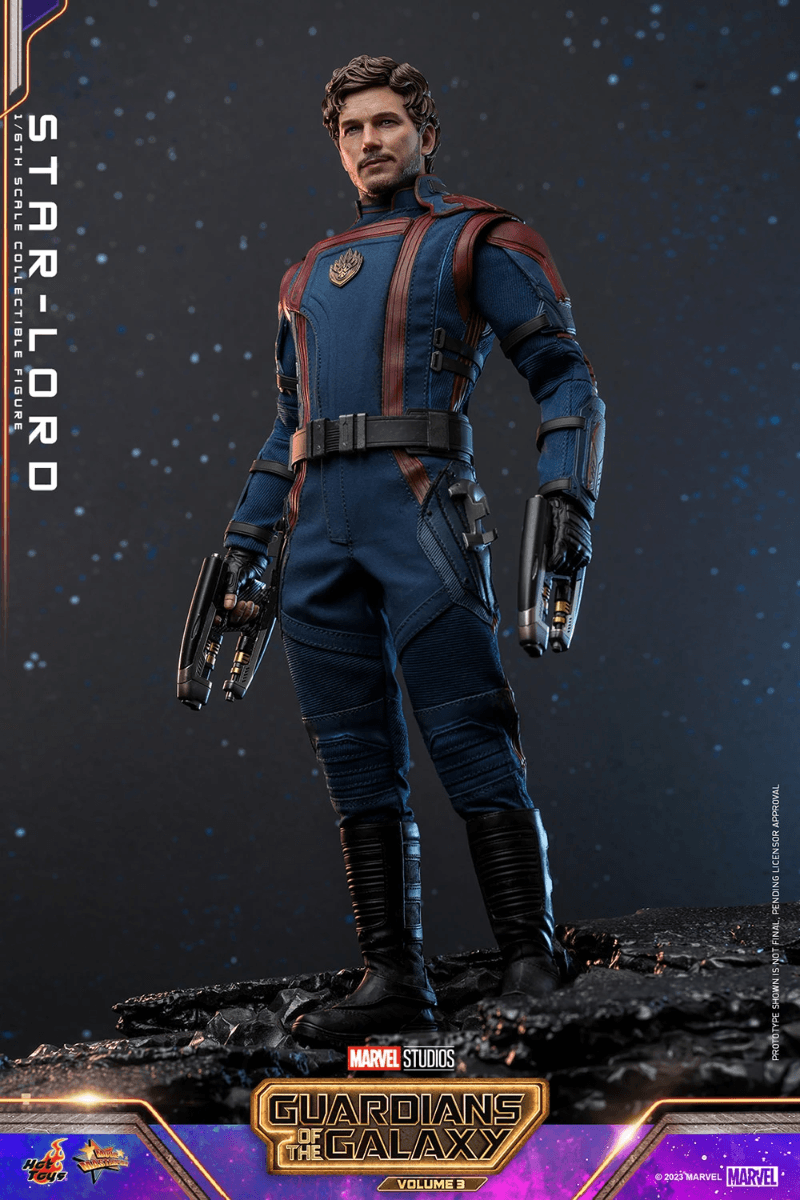 HOTMMS709 Guardians of the Galaxy: Vol. 3 - Star-Lord 1:6 Scale Action Figure - Hot Toys - Titan Pop Culture