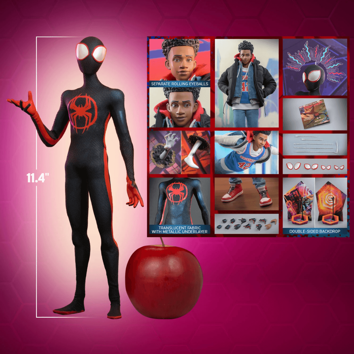 HOTMMS710 Spider-Man: Across the Spider-Verse - Miles Morales 1:6 Scale Action Figure - Hot Toys - Titan Pop Culture