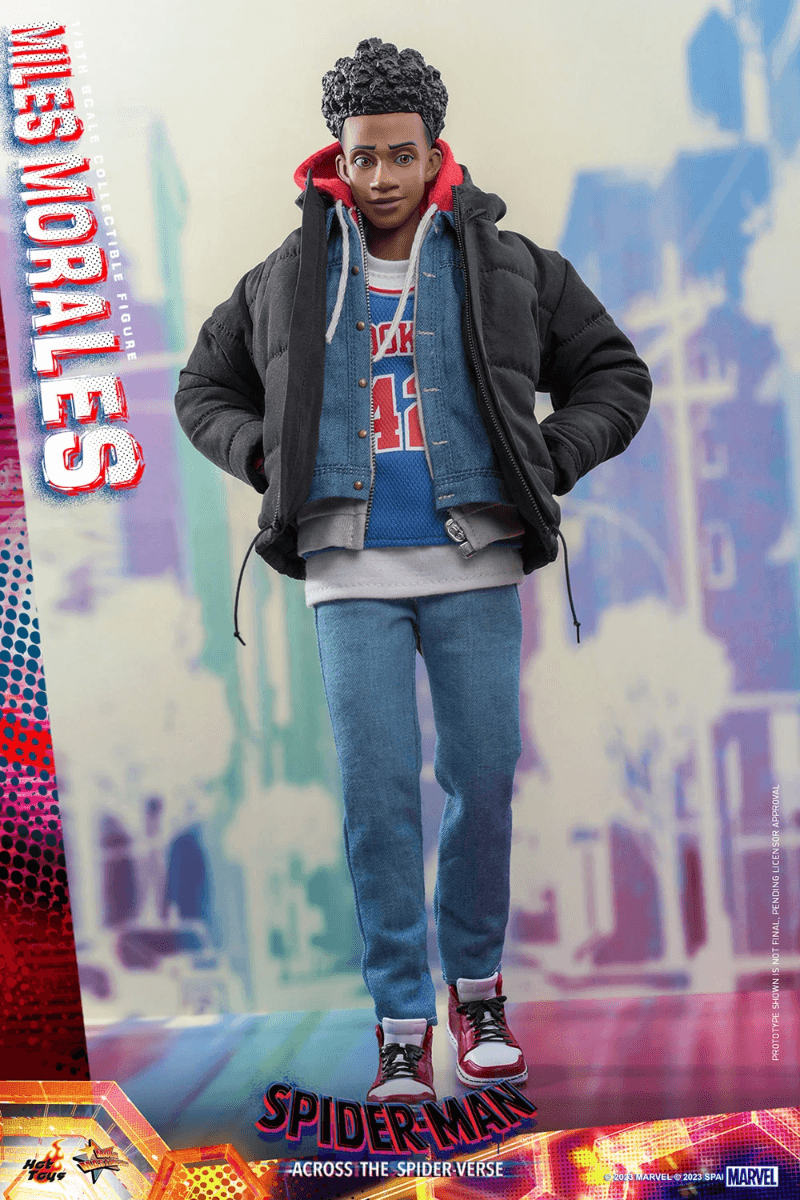 HOTMMS710 Spider-Man: Across the Spider-Verse - Miles Morales 1:6 Scale Action Figure - Hot Toys - Titan Pop Culture