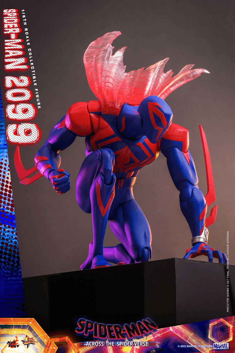 HOTMMS711 Spider-Man: Across the Spider-Verse - Spider-Man 2099 1:6 Scale Action Figure - Hot Toys - Titan Pop Culture