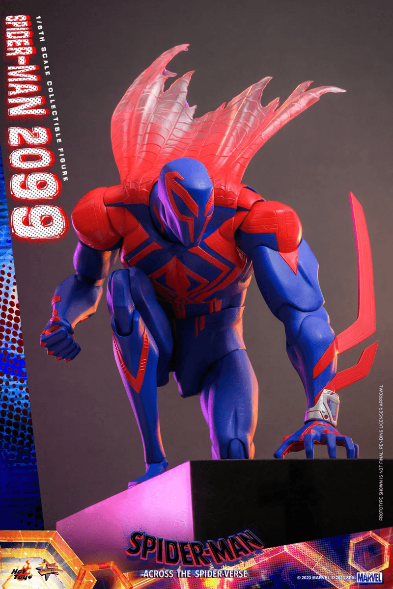 HOTMMS711 Spider-Man: Across the Spider-Verse - Spider-Man 2099 1:6 Scale Action Figure - Hot Toys - Titan Pop Culture