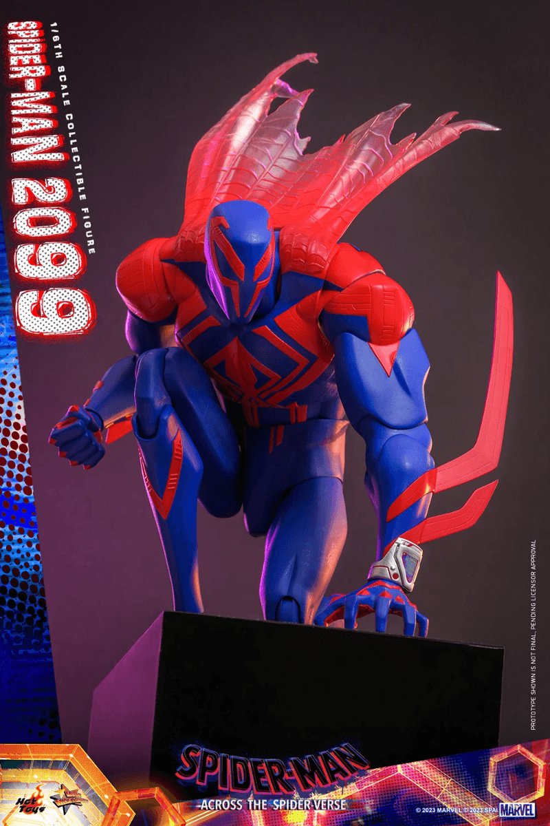 HOTMMS711 Spider-Man: Across the Spider-Verse - Spider-Man 2099 1:6 Scale Action Figure - Hot Toys - Titan Pop Culture