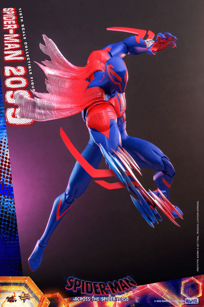 HOTMMS711 Spider-Man: Across the Spider-Verse - Spider-Man 2099 1:6 Scale Action Figure - Hot Toys - Titan Pop Culture