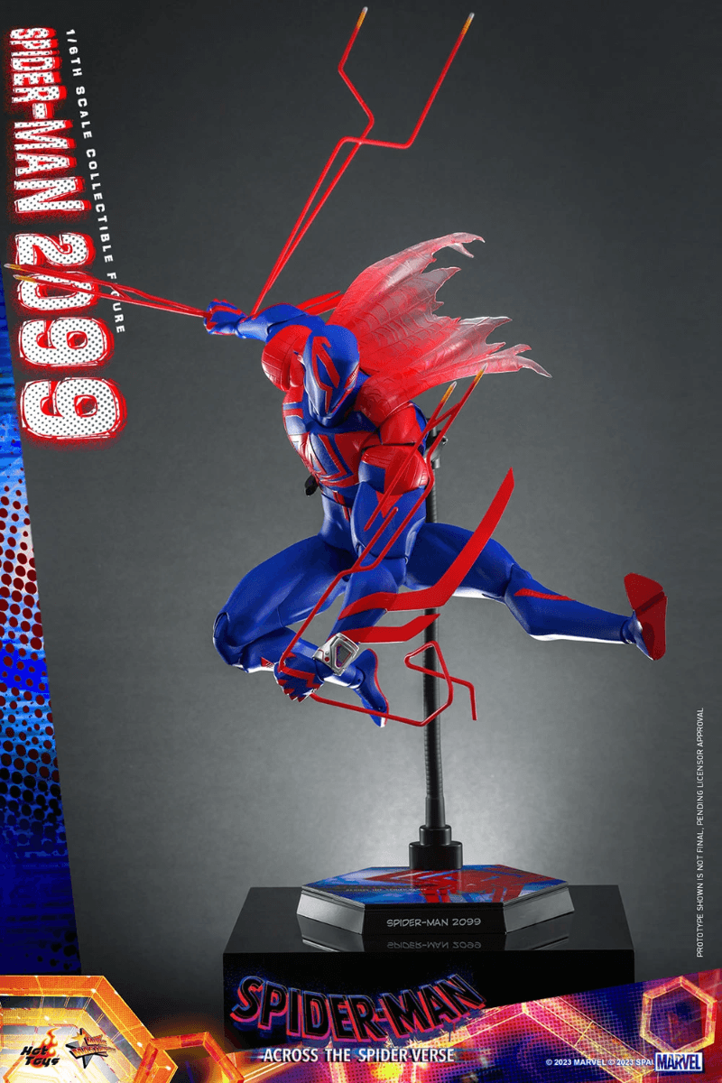 HOTMMS711 Spider-Man: Across the Spider-Verse - Spider-Man 2099 1:6 Scale Action Figure - Hot Toys - Titan Pop Culture