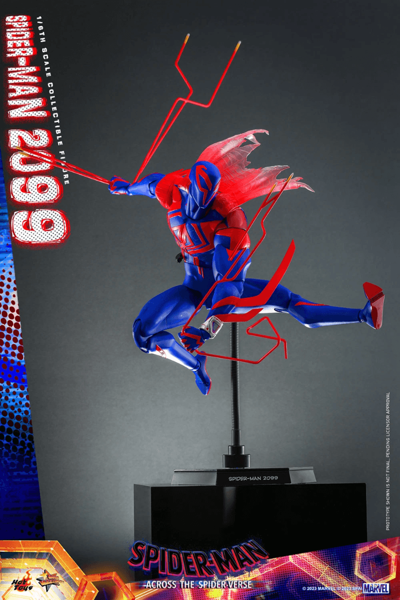 HOTMMS711 Spider-Man: Across the Spider-Verse - Spider-Man 2099 1:6 Scale Action Figure - Hot Toys - Titan Pop Culture