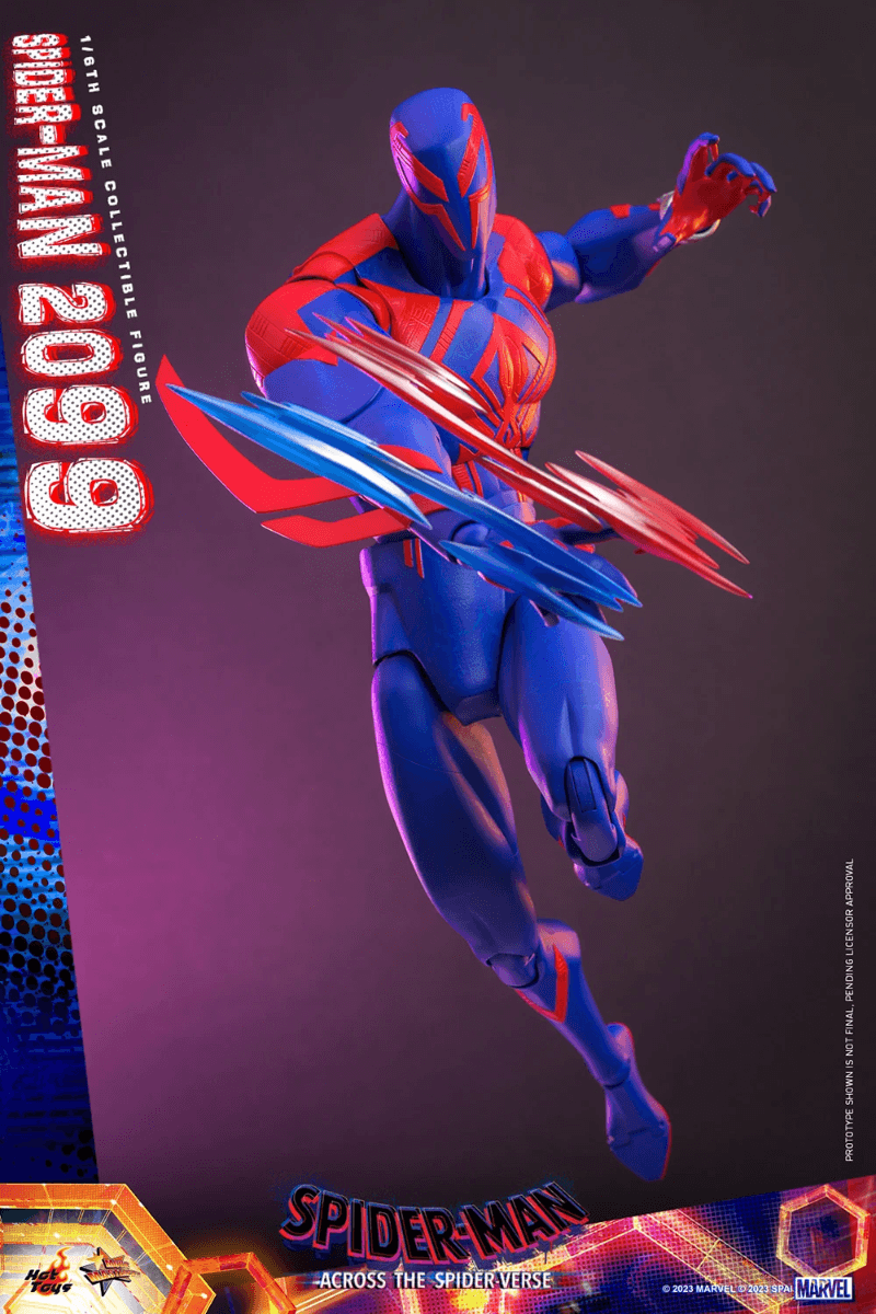 HOTMMS711 Spider-Man: Across the Spider-Verse - Spider-Man 2099 1:6 Scale Action Figure - Hot Toys - Titan Pop Culture