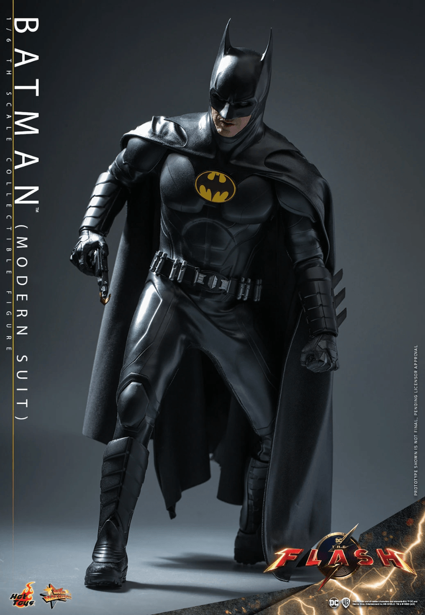 HOTMMS712 The Flash (2023) - Batman (Modern Suit) 1:6 Scale Action Figure - Hot Toys - Titan Pop Culture