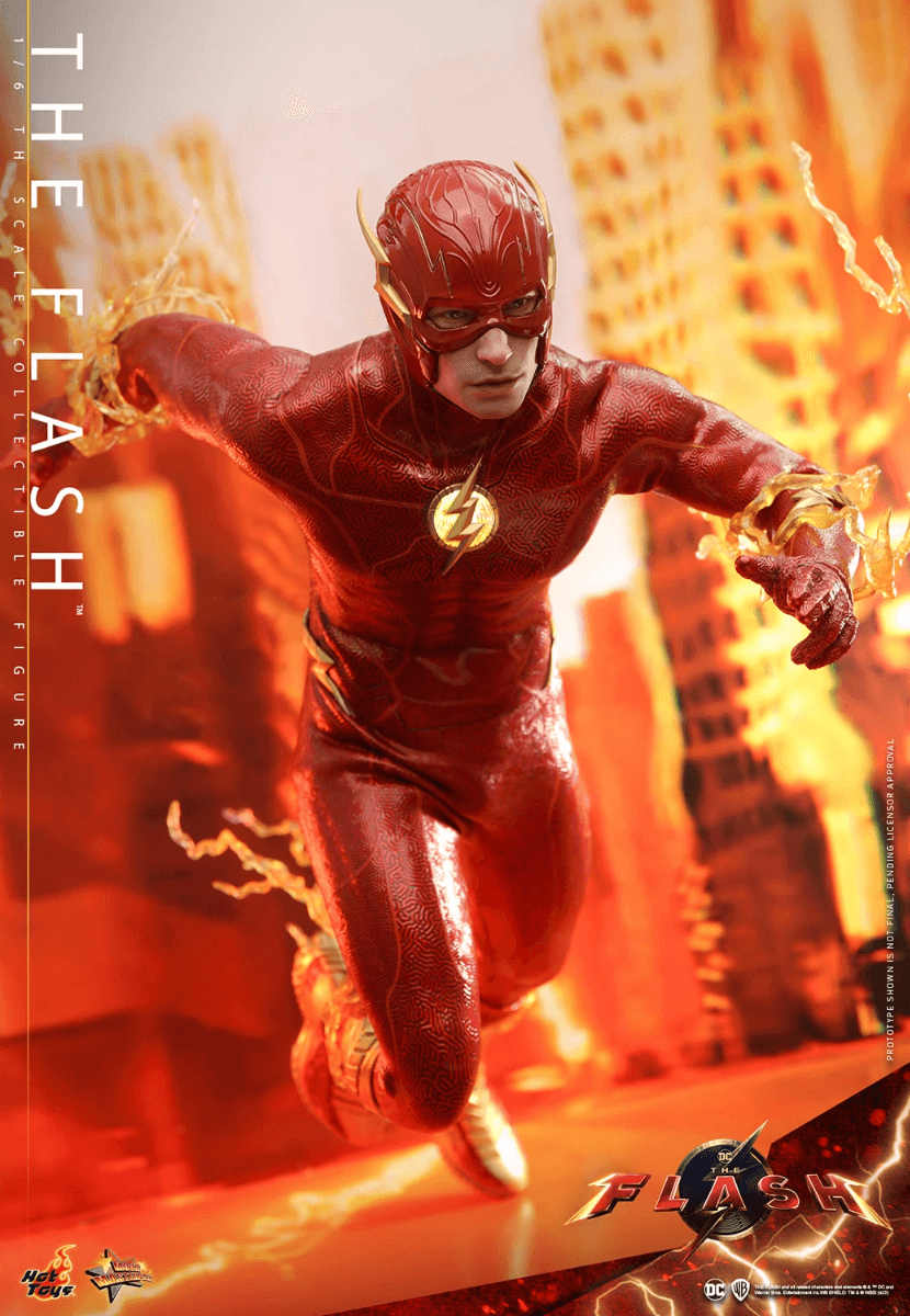 HOTMMS713 The Flash (2023) - The Flash 1:6 Scale Collectible Figure - Hot Toys - Titan Pop Culture