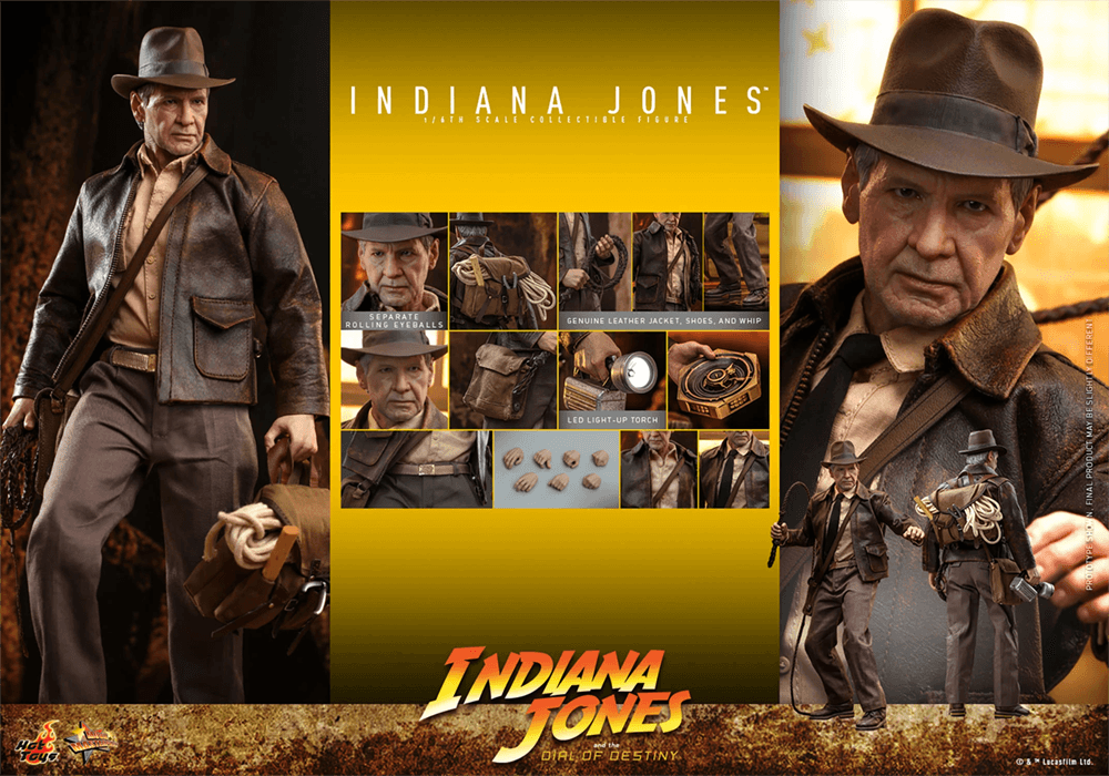 HOTMMS716 Indiana Jones and the Dial of Destiny (2023) - Indiana Jones 1:6 Scale Collectable Figure - Hot Toys - Titan Pop Culture