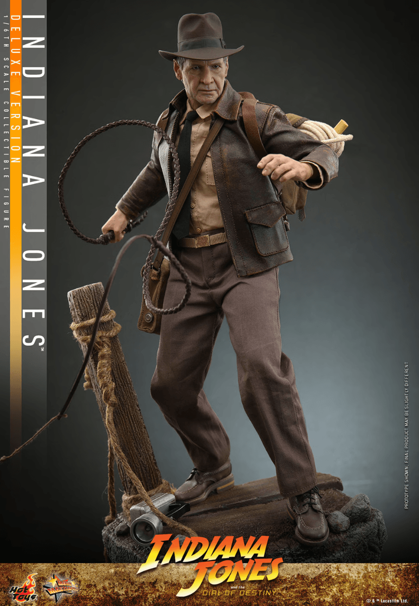 HOTMMS717 Indiana Jones and the Dial of Destiny (2023) - Indiana Jones Deluxe 1:6 Scale Collectable Figure - Hot Toys - Titan Pop Culture